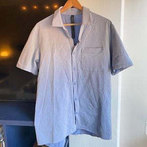 NWT Lululemon Men’s XL Blue Commission SS Shirt